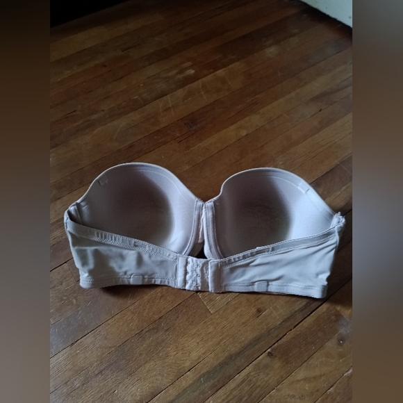 Maidenform Self Expressions Lightly Padded Push Up Strapless Praline Bra - Picture 2 of 5